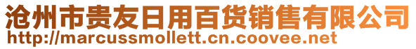滄州市貴友日用百貨銷售有限公司