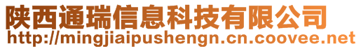 陜西通瑞信息科技有限公司