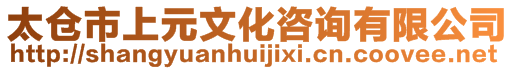 太倉市上元文化咨詢有限公司