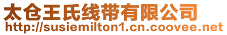 太倉王氏線帶有限公司