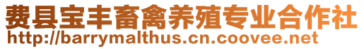費縣寶豐畜禽養殖專業合作社