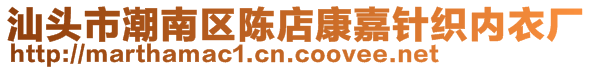 汕頭市潮南區(qū)陳店康嘉針織內(nèi)衣廠