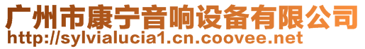 广州市康宁音响设备有限公司