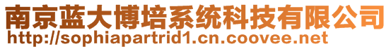 南京藍(lán)大博培系統(tǒng)科技有限公司