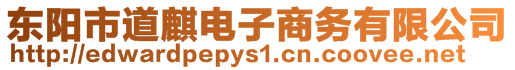 東陽(yáng)市道麒電子商務(wù)有限公司