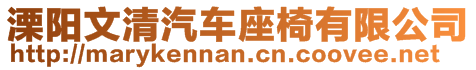 溧陽(yáng)文清汽車座椅有限公司