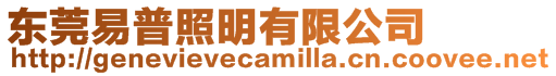 東莞易普照明有限公司
