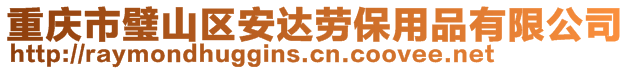 重慶市璧山區安達勞保用品有限公司