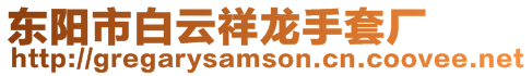 東陽市白云祥龍手套廠