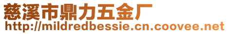 慈溪市鼎力五金廠