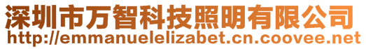 深圳市萬智科技照明有限公司