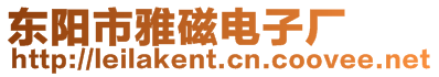 東陽市雅磁電子廠