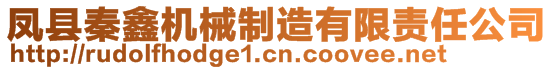 鳳縣秦鑫機(jī)械制造有限責(zé)任公司