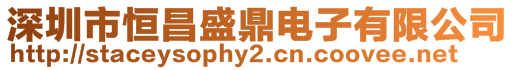 深圳市恒昌盛鼎電子有限公司