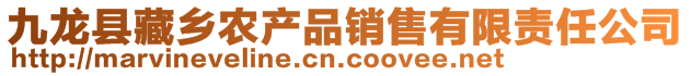 九龍縣藏鄉(xiāng)農(nóng)產(chǎn)品銷售有限責(zé)任公司