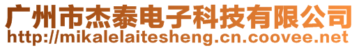 廣州市杰泰電子科技有限公司