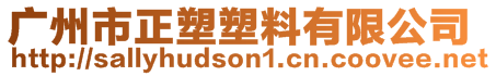 廣州市正塑塑料有限公司