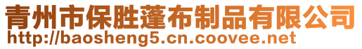 青州市保勝蓬布制品有限公司