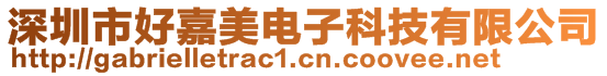 深圳市好嘉美電子科技有限公司