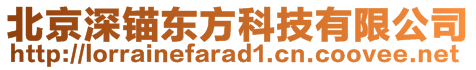 北京深錨東方科技有限公司