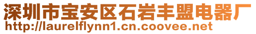 深圳市寶安區(qū)石巖豐盟電器廠