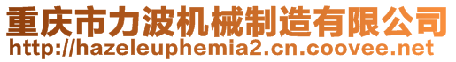 重慶市力波機(jī)械制造有限公司