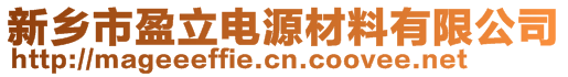 新鄉(xiāng)市盈立電源材料有限公司