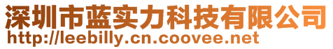 深圳市藍實力科技有限公司