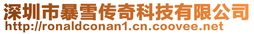 深圳市暴雪傳奇科技有限公司