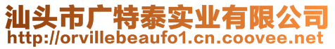 汕頭市廣特泰實業(yè)有限公司