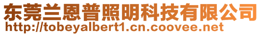 東莞蘭恩普照明科技有限公司