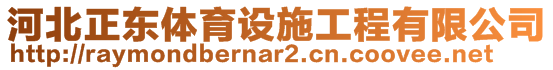 河北正东体育设施工程有限公司