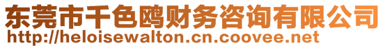 東莞市千色鷗財務(wù)咨詢有限公司