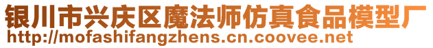 銀川市興慶區(qū)魔法師仿真食品模型廠