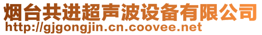 煙臺(tái)共進(jìn)超聲波設(shè)備有限公司