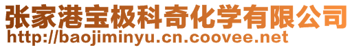 張家港寶極科奇化學有限公司