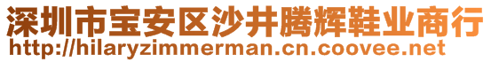 深圳市寶安區(qū)沙井騰輝鞋業(yè)商行