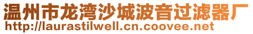 溫州市龍灣沙城波音過(guò)濾器廠