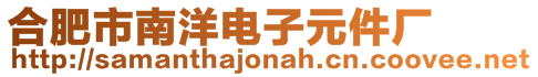合肥市南洋電子元件廠