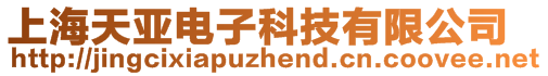 上海天亞電子科技有限公司