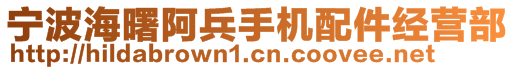 寧波海曙阿兵手機(jī)配件經(jīng)營(yíng)部