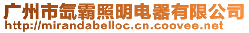 廣州市氙霸照明電器有限公司