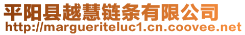 平陽(yáng)縣越慧鏈條有限公司