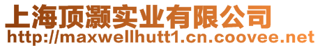 上海頂灝實(shí)業(yè)有限公司