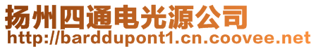 揚州四通電光源公司