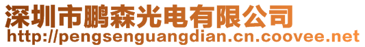 深圳市鵬森光電有限公司