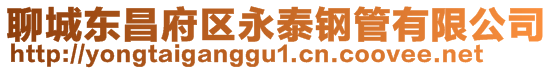 聊城東昌府區(qū)永泰鋼管有限公司