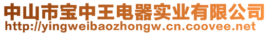 中山市寶中王電器實業(yè)有限公司