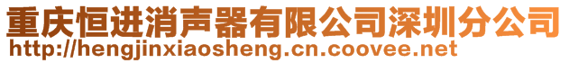 重慶恒進(jìn)消聲器有限公司深圳分公司