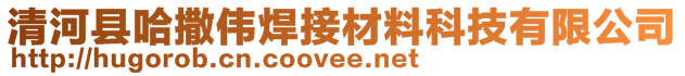 清河縣哈撒偉焊接材料科技有限公司